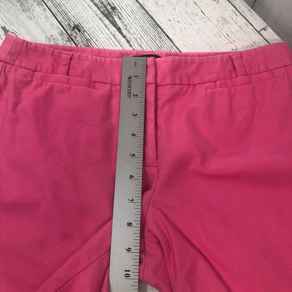 J.CREW Womens 8” Pink Chino Low-Fit Flat Front Shorts 4 - Picture 7 of 9